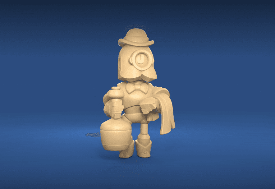 Barley (Original) - Brawl Stars 3d model