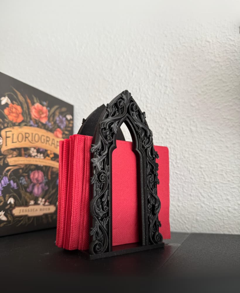 Theryn Napkin Holder Victorian Gothic Home Decor 3d model