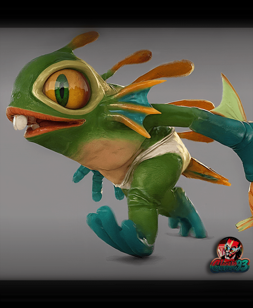 murloc-murky 3d model