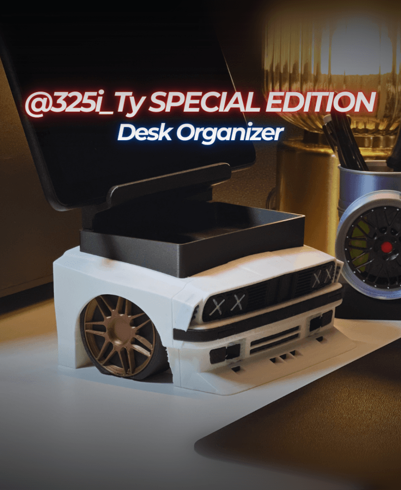 Special Edition 325i Organizer - @325i_Ty Collab 3d model