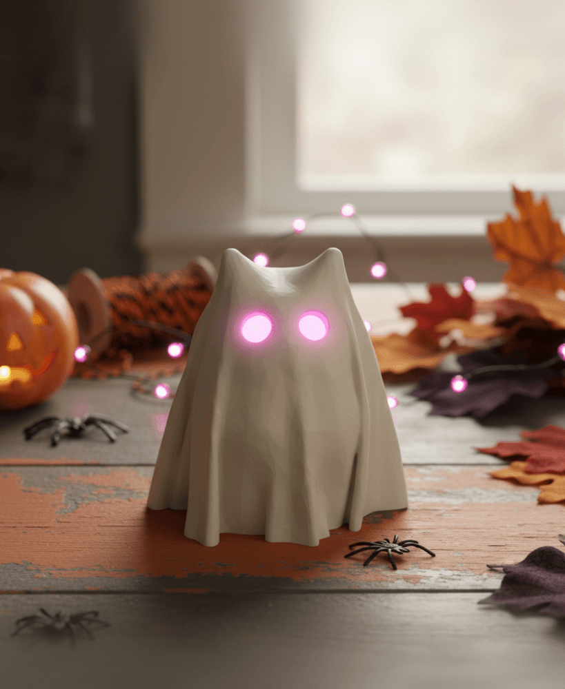 Halloween Cat Ghost Figure, Halloween Surprise & Gift, Halloween Party Accessories, Funny Cute 3d model