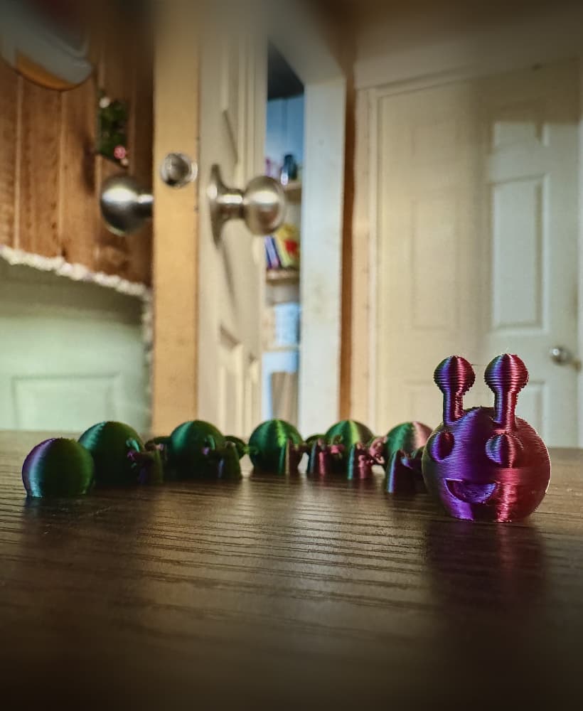 Articulated Caterpillar 3d model