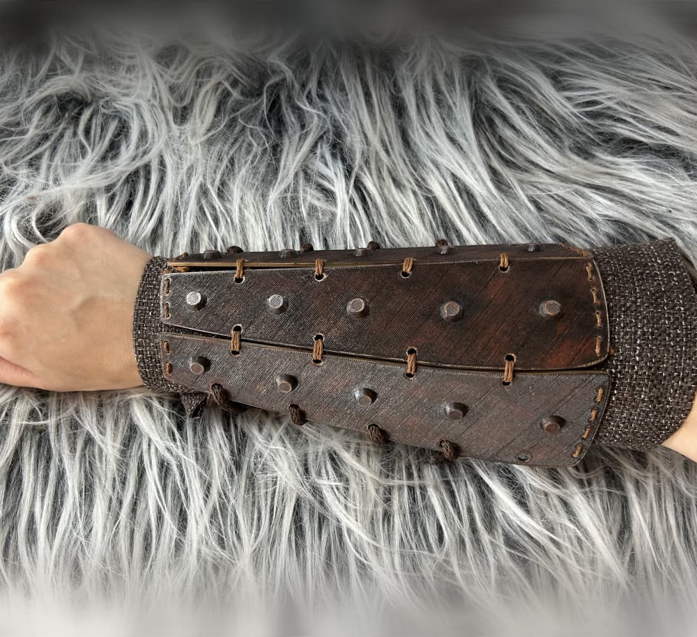 Medieval bracer 3d model