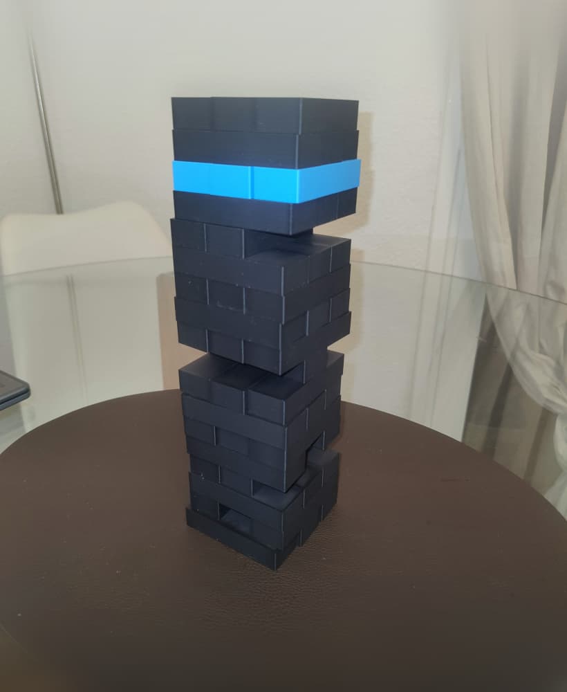 Juego de bloques. Block game 3d model