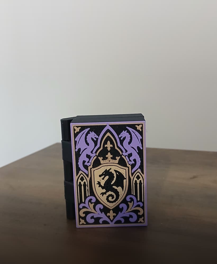 Dragon Heraldry Keepsake Box 3d model