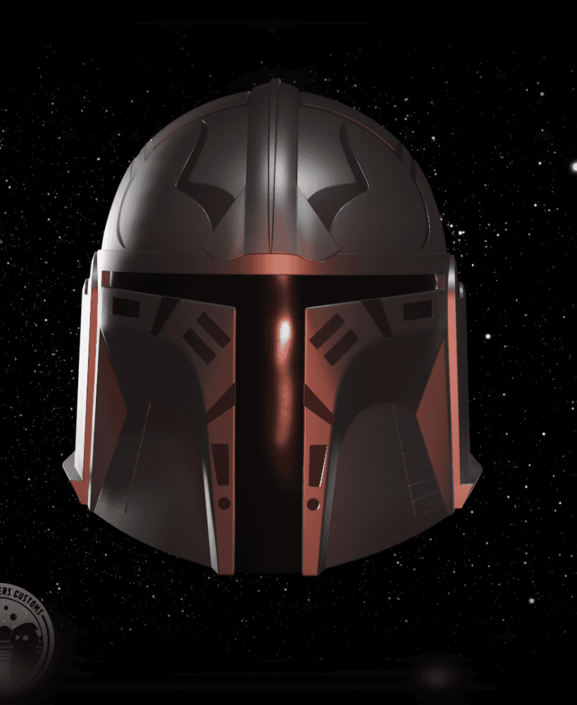 Mandalorian Sith Acolyte Helmet 3d model