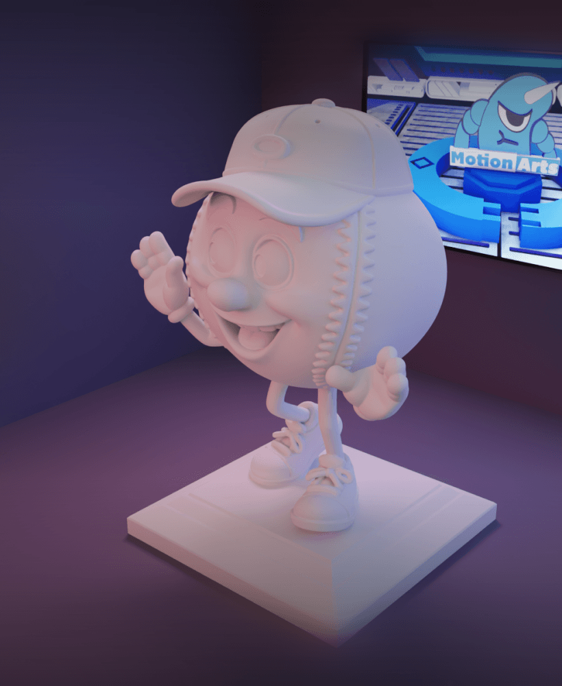 Bola Beisebol.stl 3d model