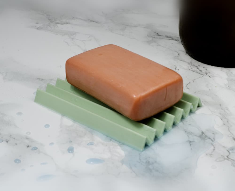Pastel Wave Soap Tray 3d model