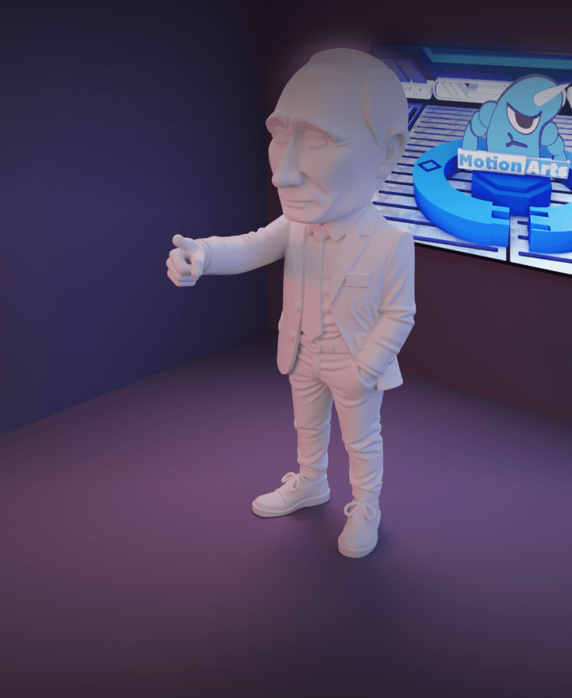Vladimir Putin.stl 3d model
