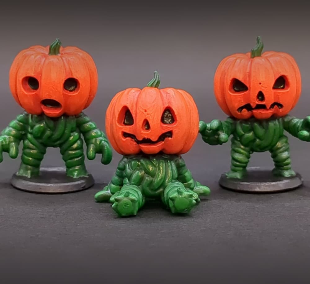 Pumpkin Entling Miniatures 3d model