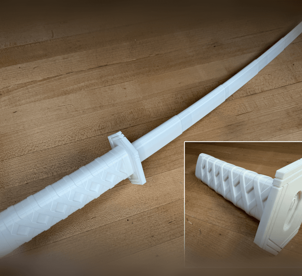 Giyu’s Print-in-Place Collapsing Sword 3d model