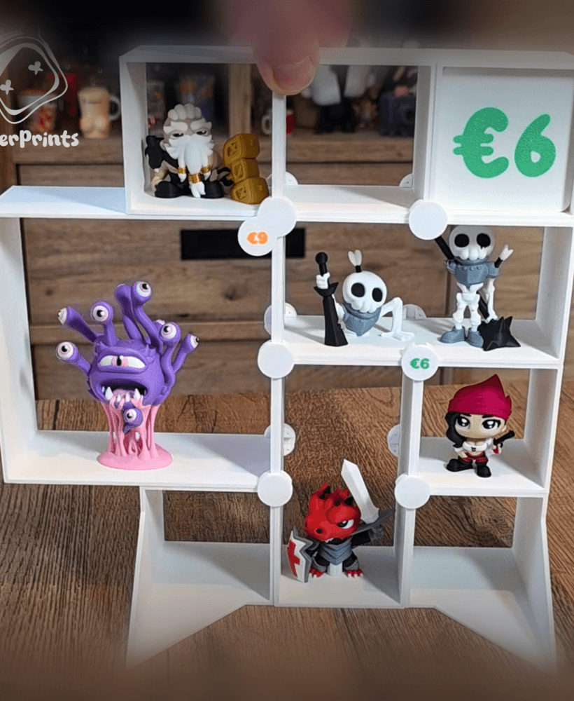 MiniRack - Modular Display System for Miniatures 3d model