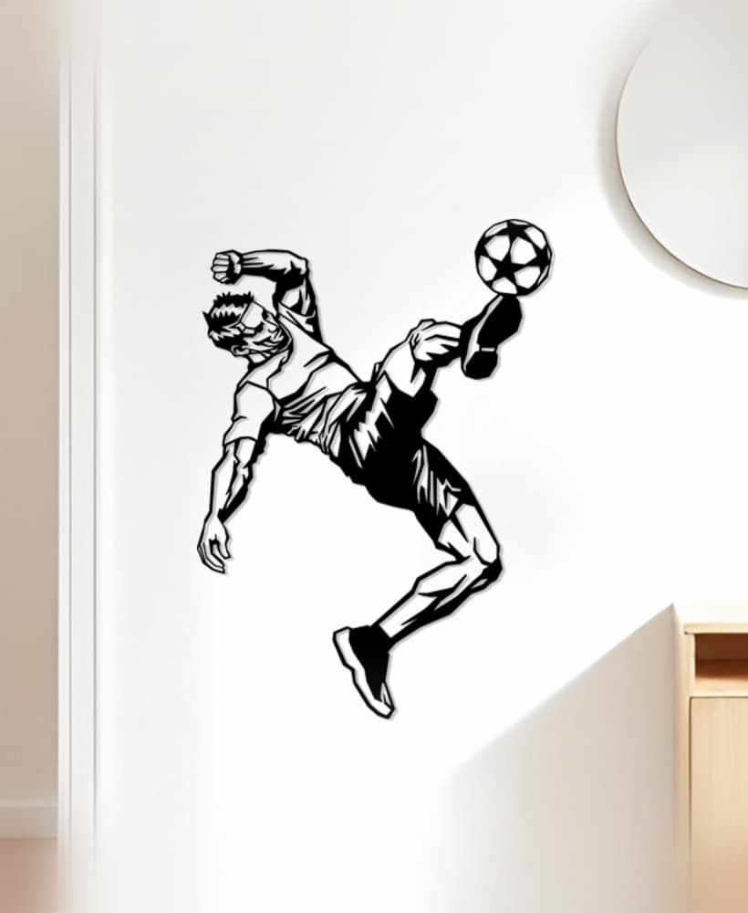 Football Player Wall Art, Wall Decor, Home Decor 3d model