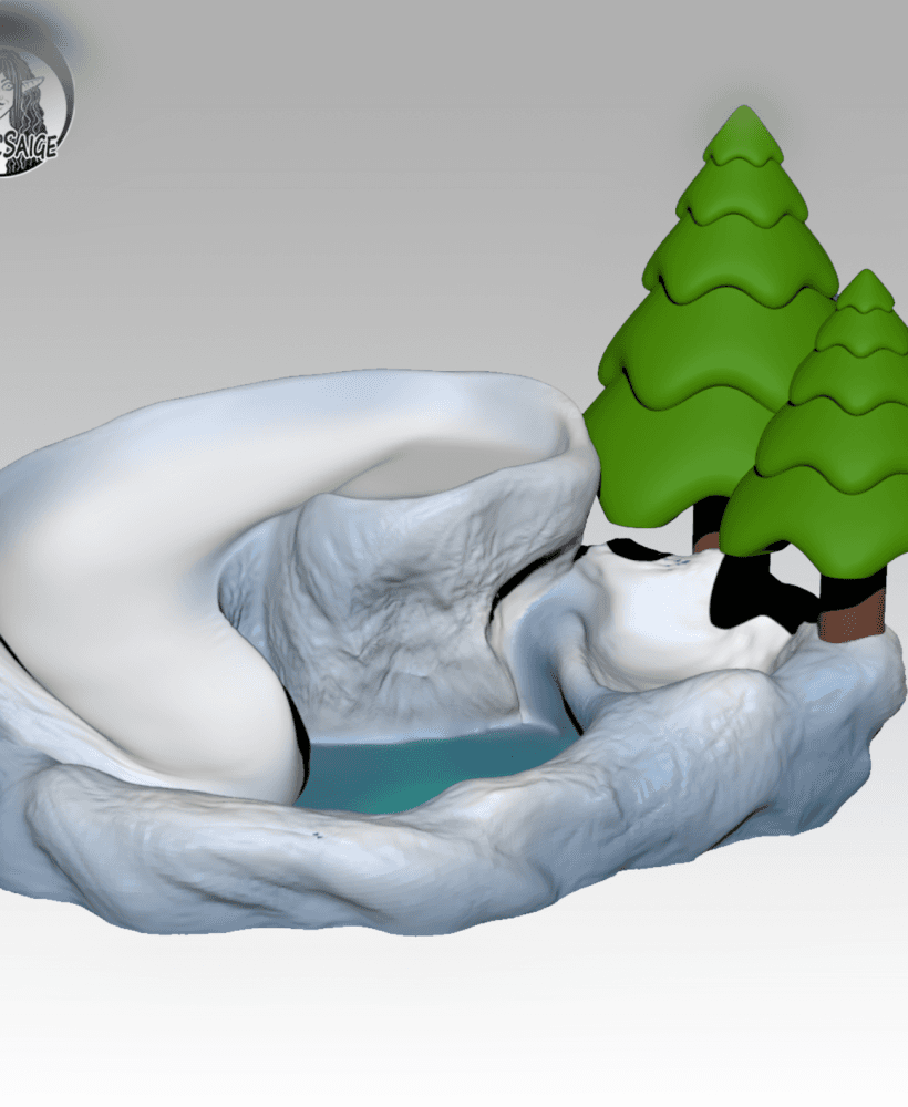 12 Puffling Bases - Extra Models 3d model