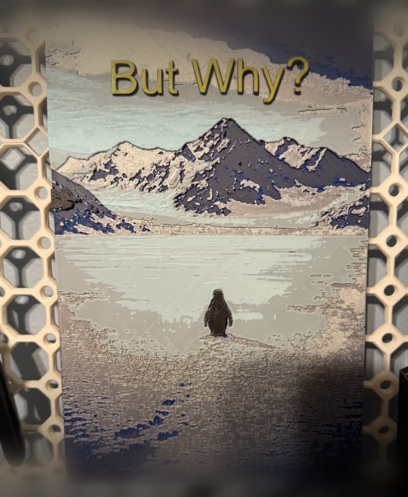 But Why Penguin 3d model