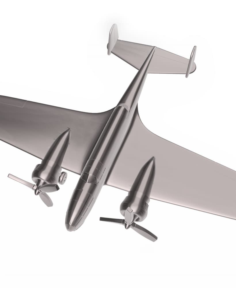 PZL-37B Los 3d model