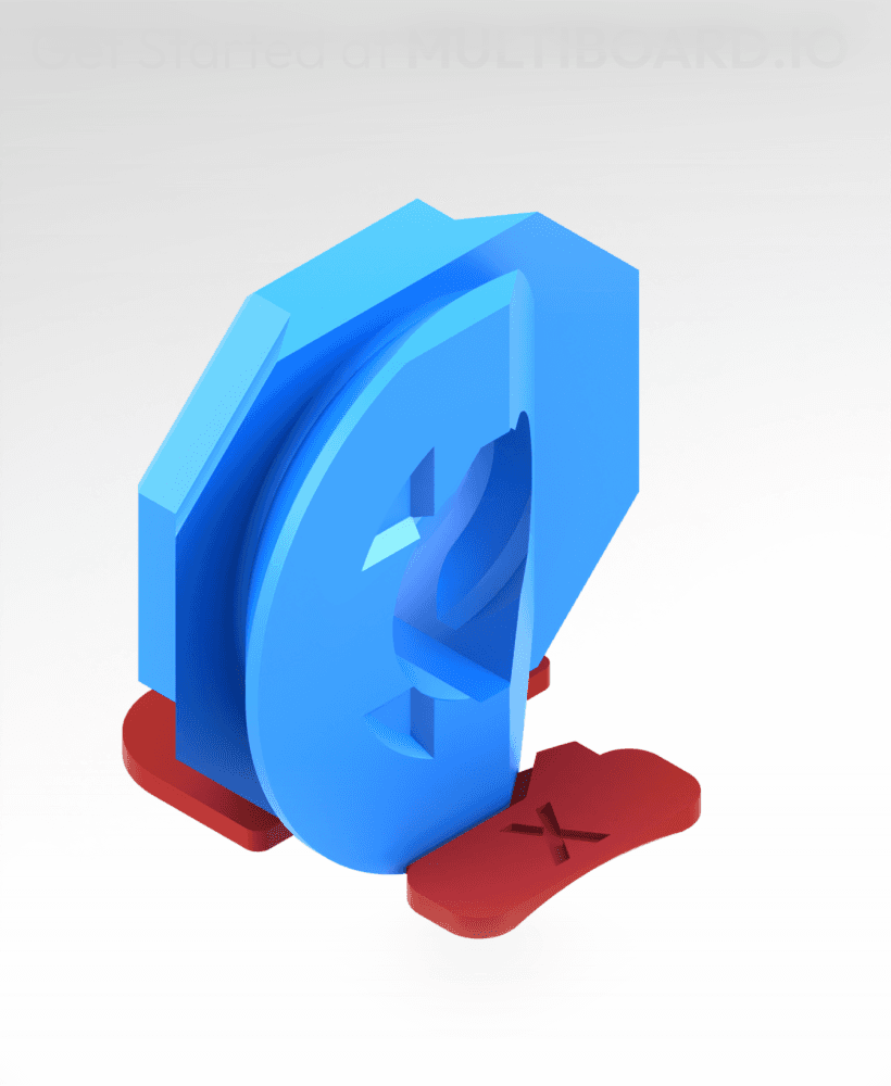 Half Fix Point - Fix Point Bolt-Lock 3d model