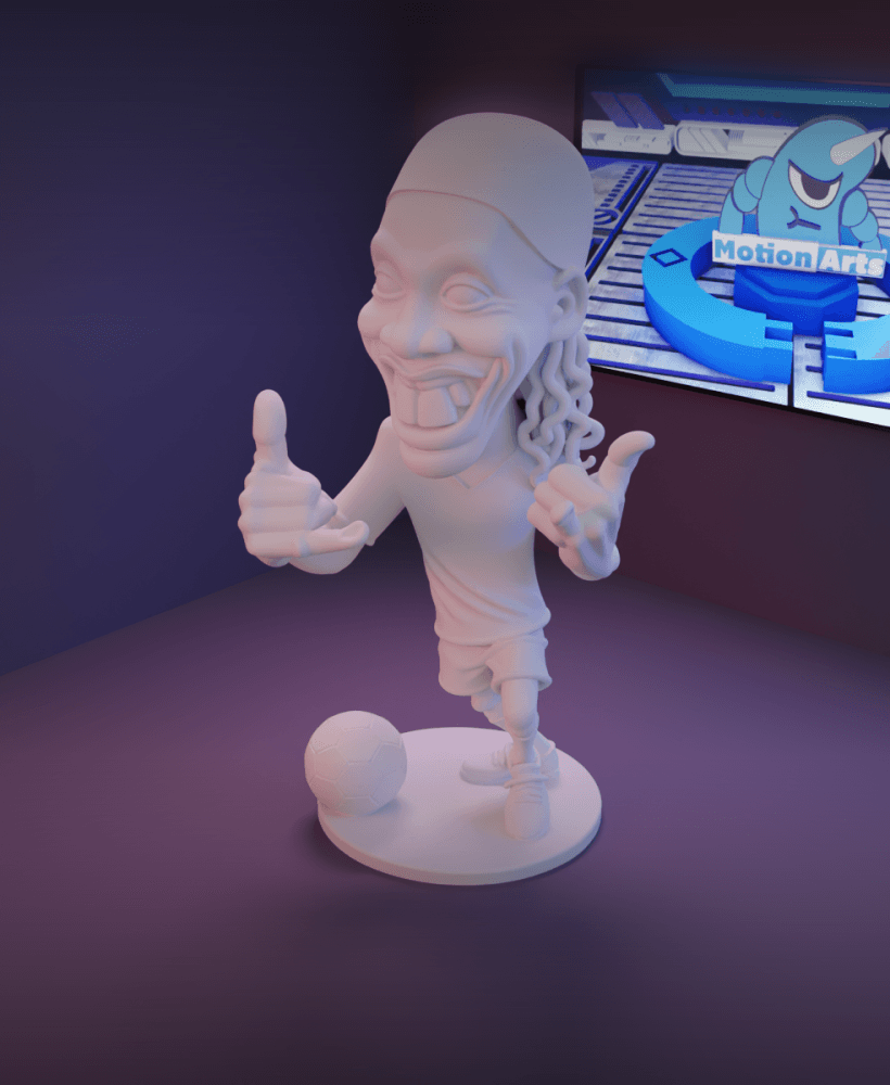 Ronaldinho Gaucho.stl 3d model