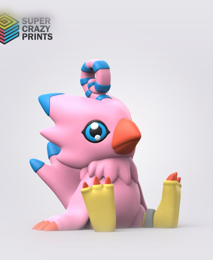 Digimon - Biyomon 3d model