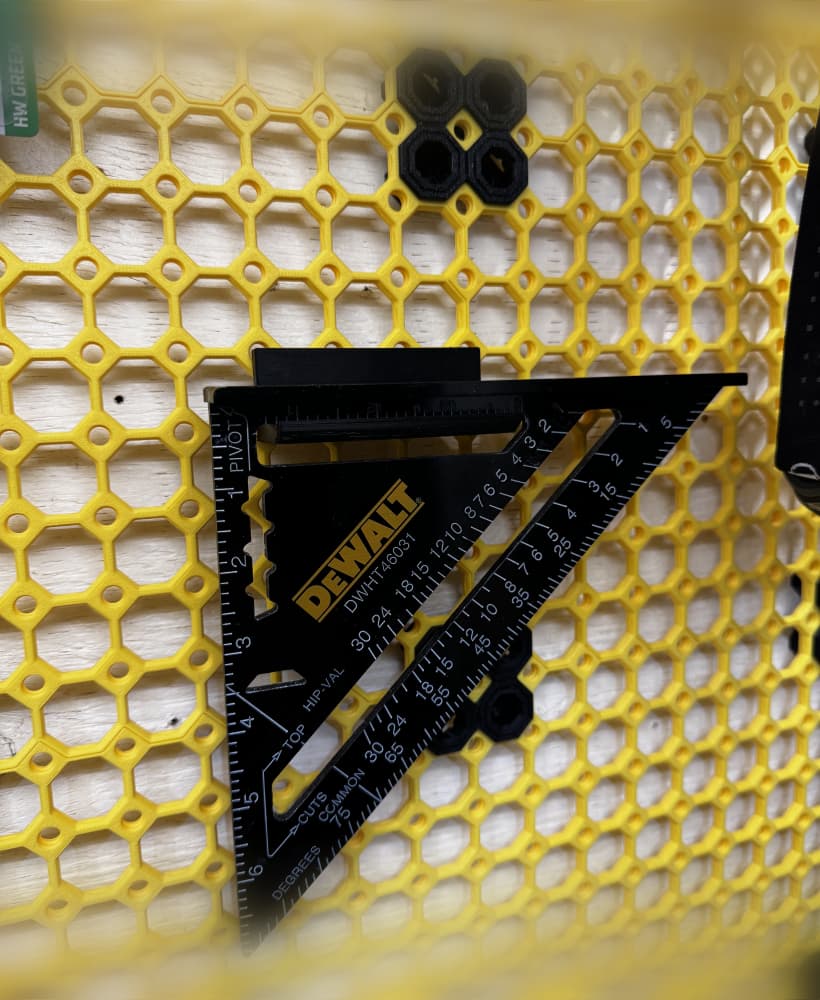 Multiboard Dewalt Framing Square Mount 3d model