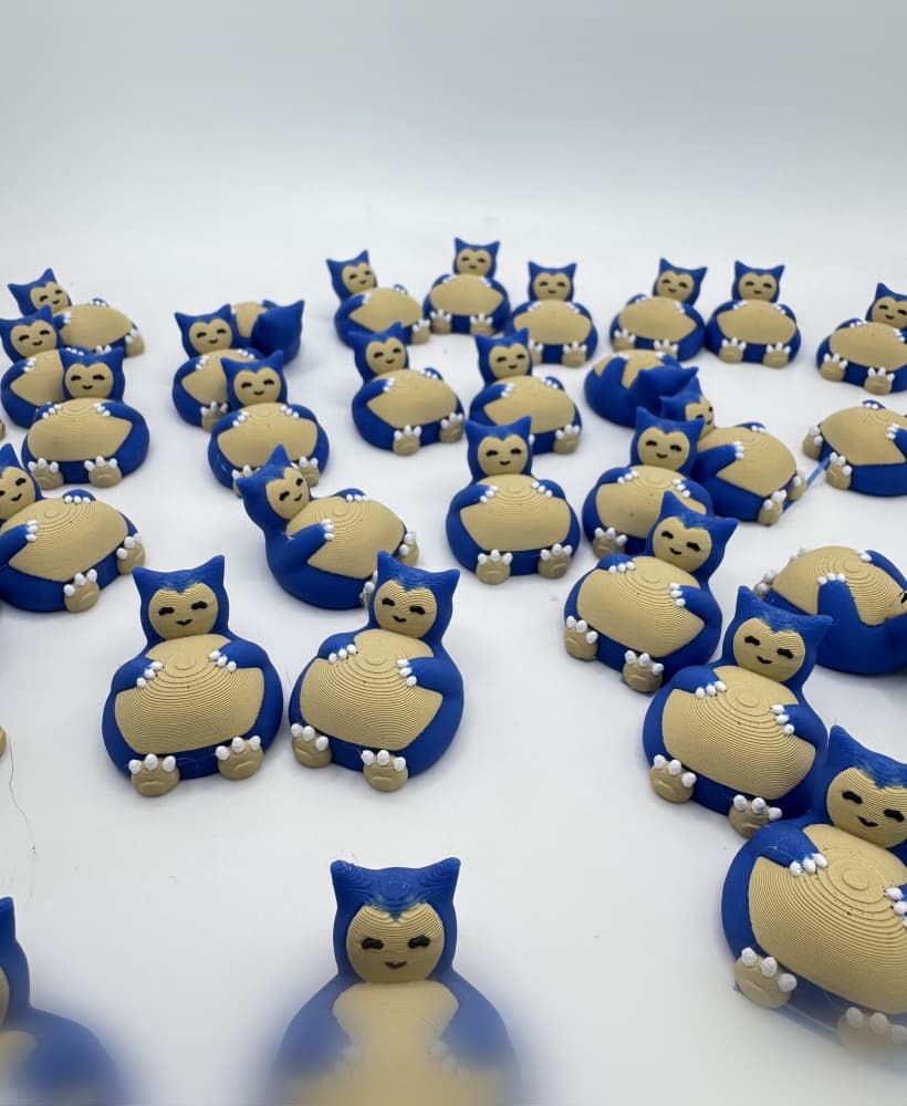 Snorlax (3mf included, no support) 3d model