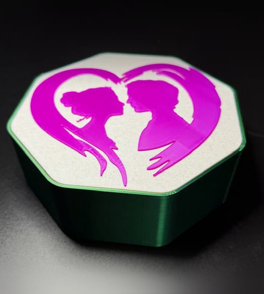 Love is being together 3d model