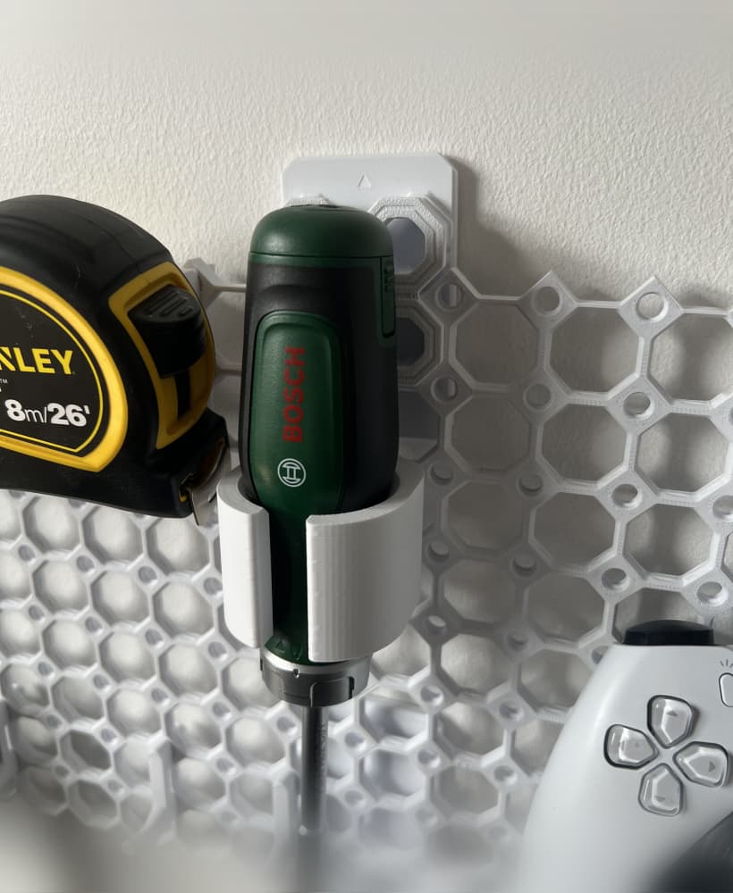 Bosch Screwdriver Pegboard/Multiboard Holder 3d model