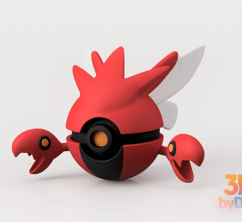 Scizor Poke Ball 3d model