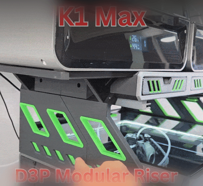 D3P Riser for Creality K1 MAX 3d model