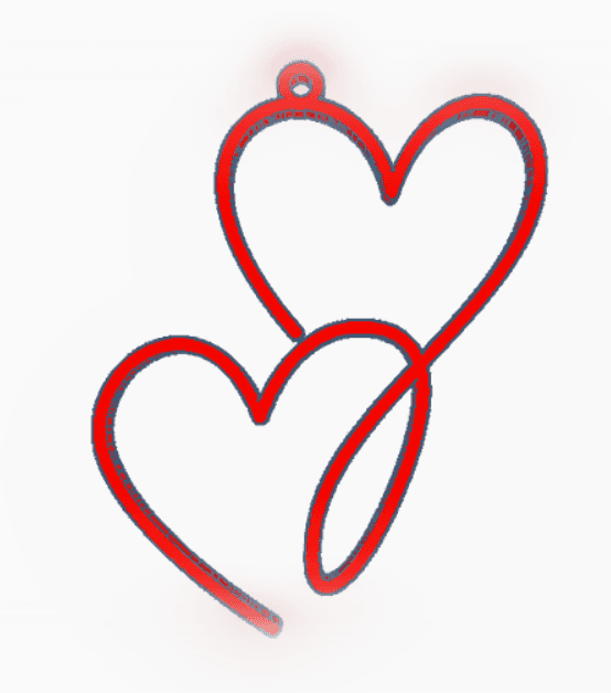 Single Heart 3.stl 3d model