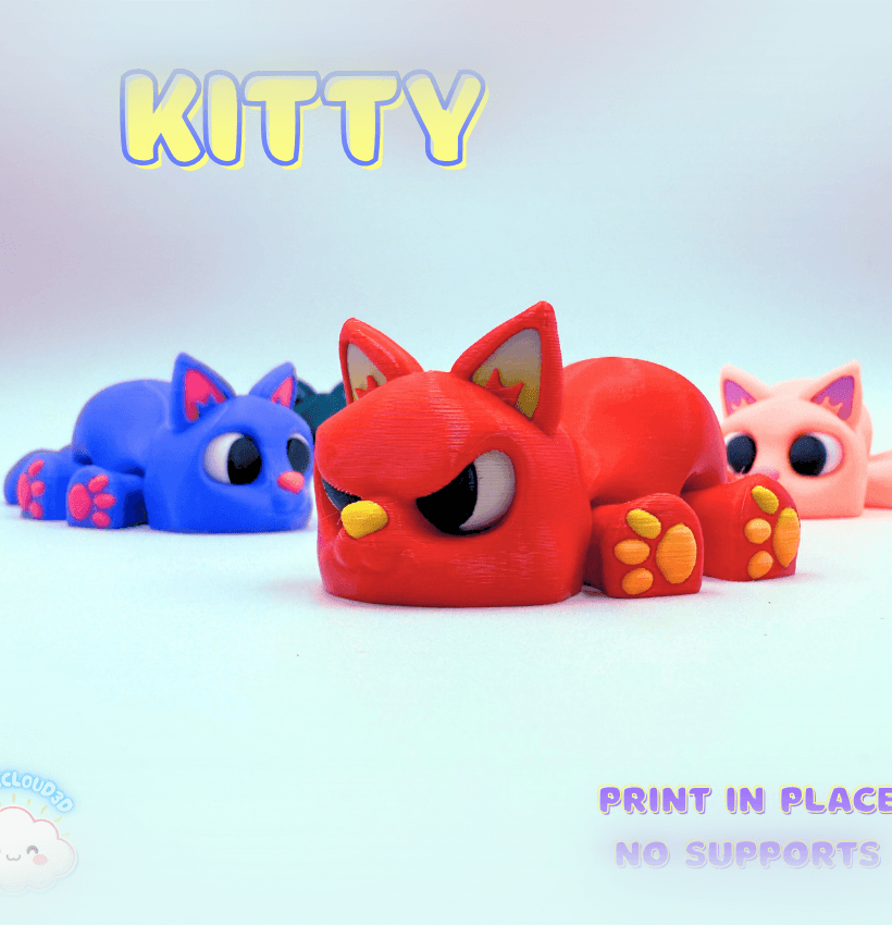 Grumpy Kitty 3d model