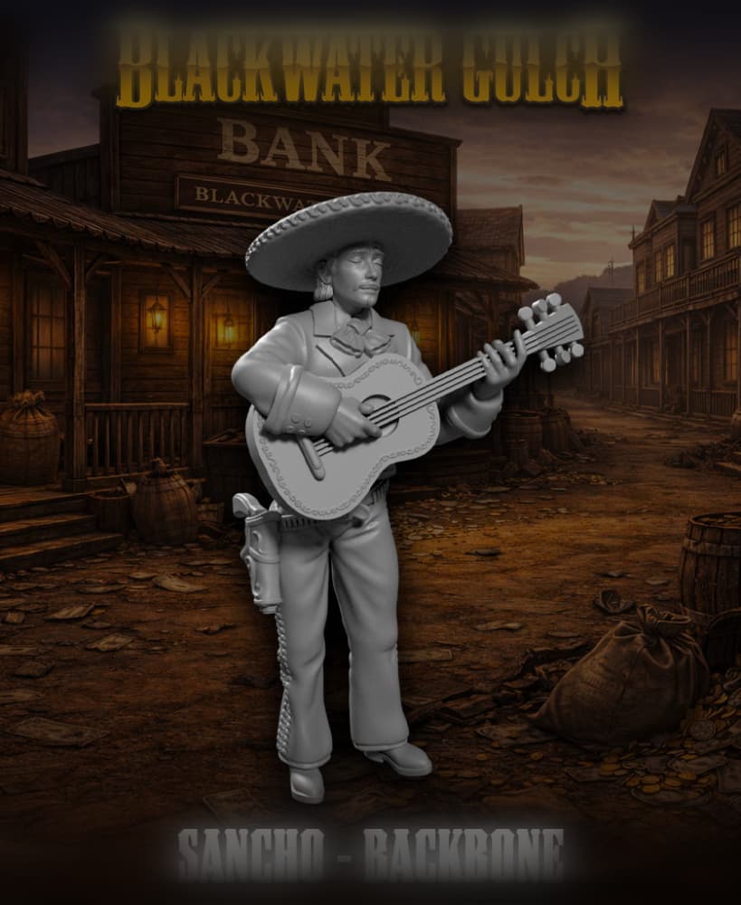 Sancho - Backbone 3d model