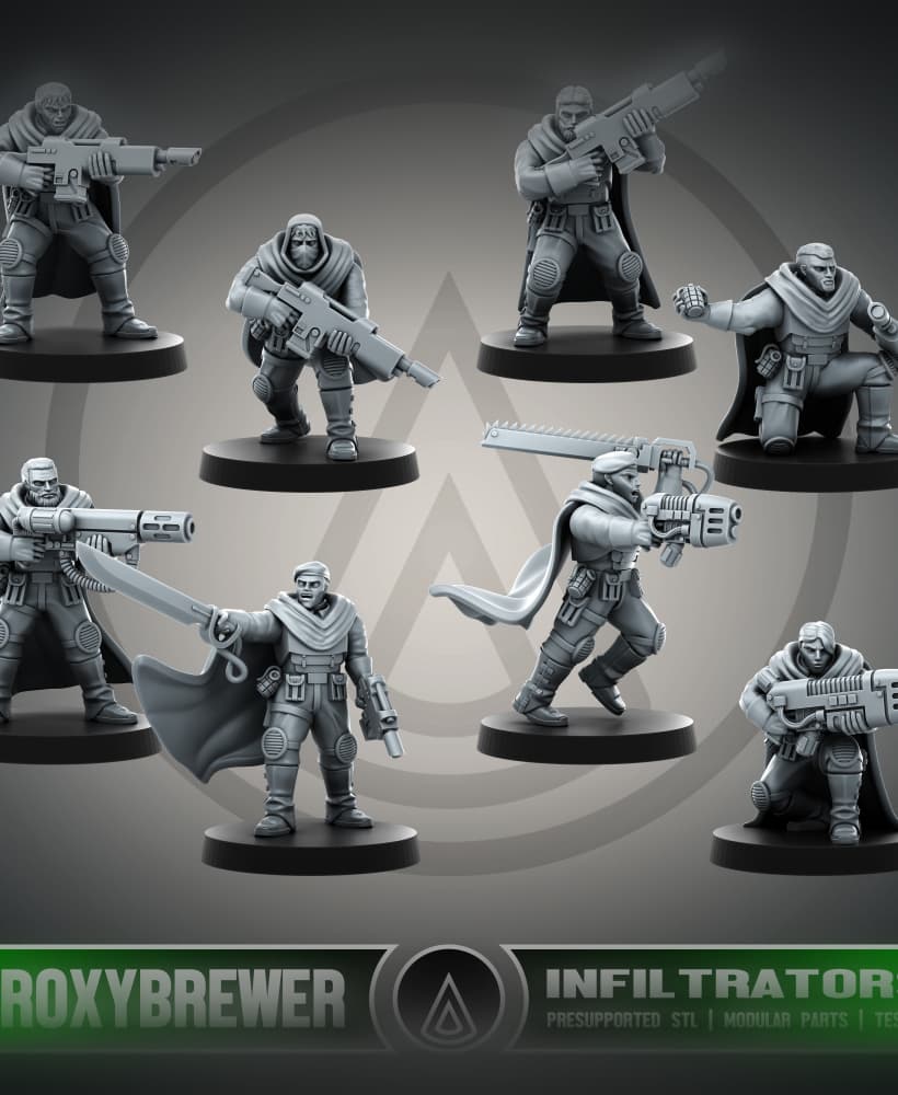 Infiltrators 3d model