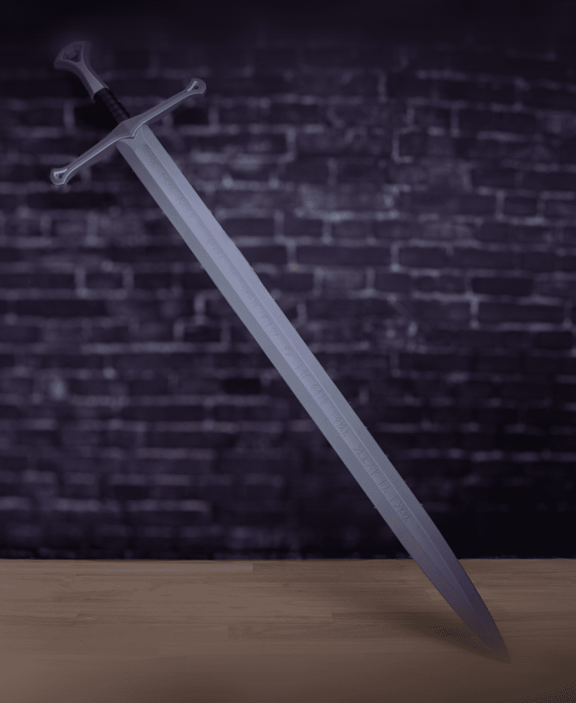 Anduril - Cosplay Prop Sword Kit | No Supports, No AMS, No Glue 3d model