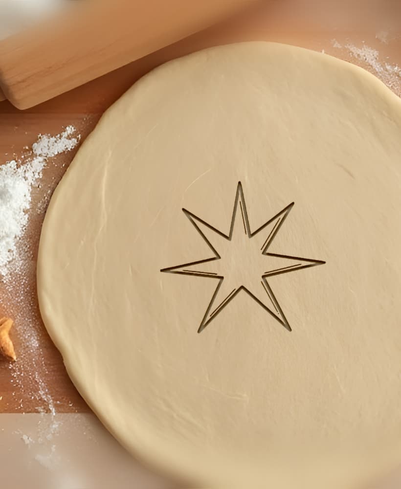 Star Cookie Cutter, Biscuit Cutter 3d model