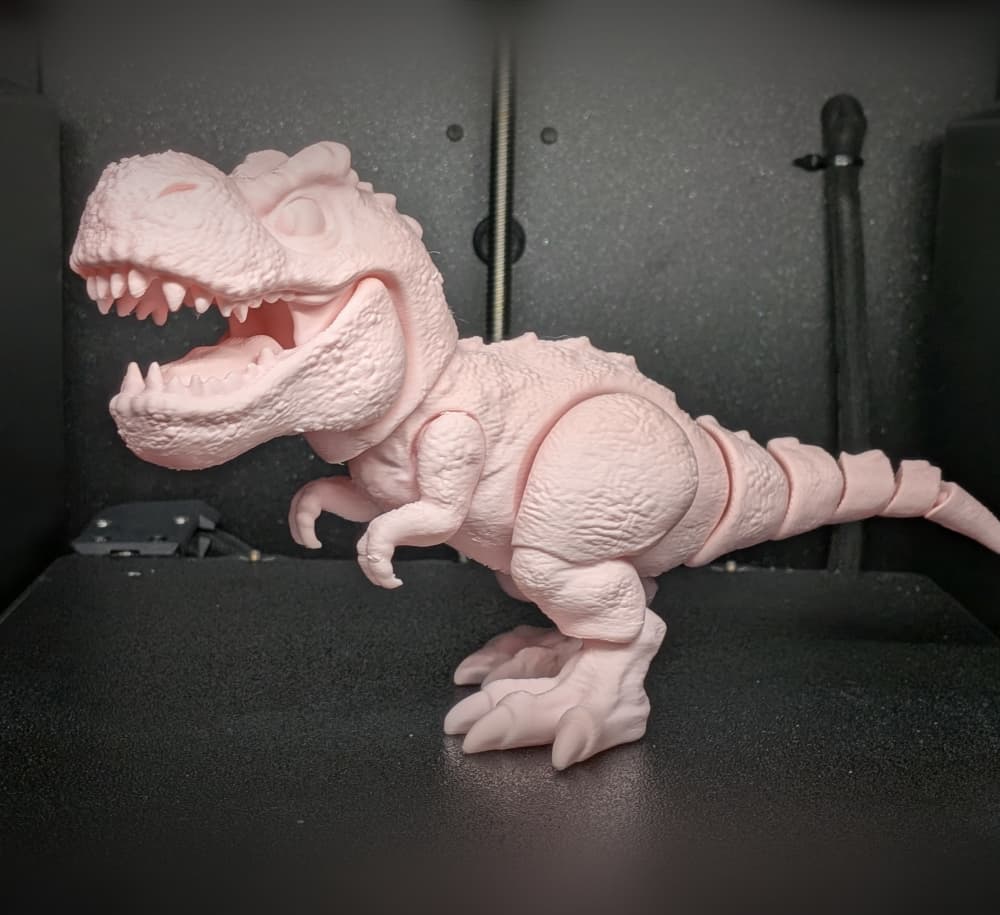 Jointed Dinosaur 3d model