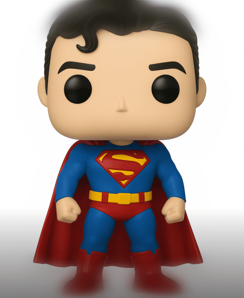 SUPERMAN FUNKO POP STYLE – STL Fan Art Model 3d model