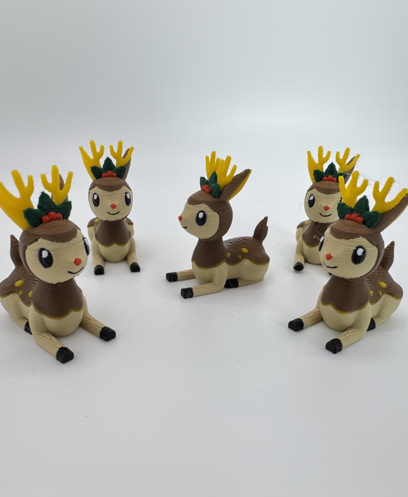 Deerling (No support, 3MF included) 3d model
