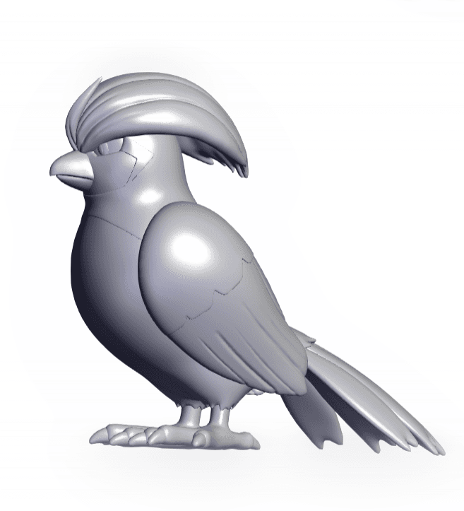17pidgeotto 3d model