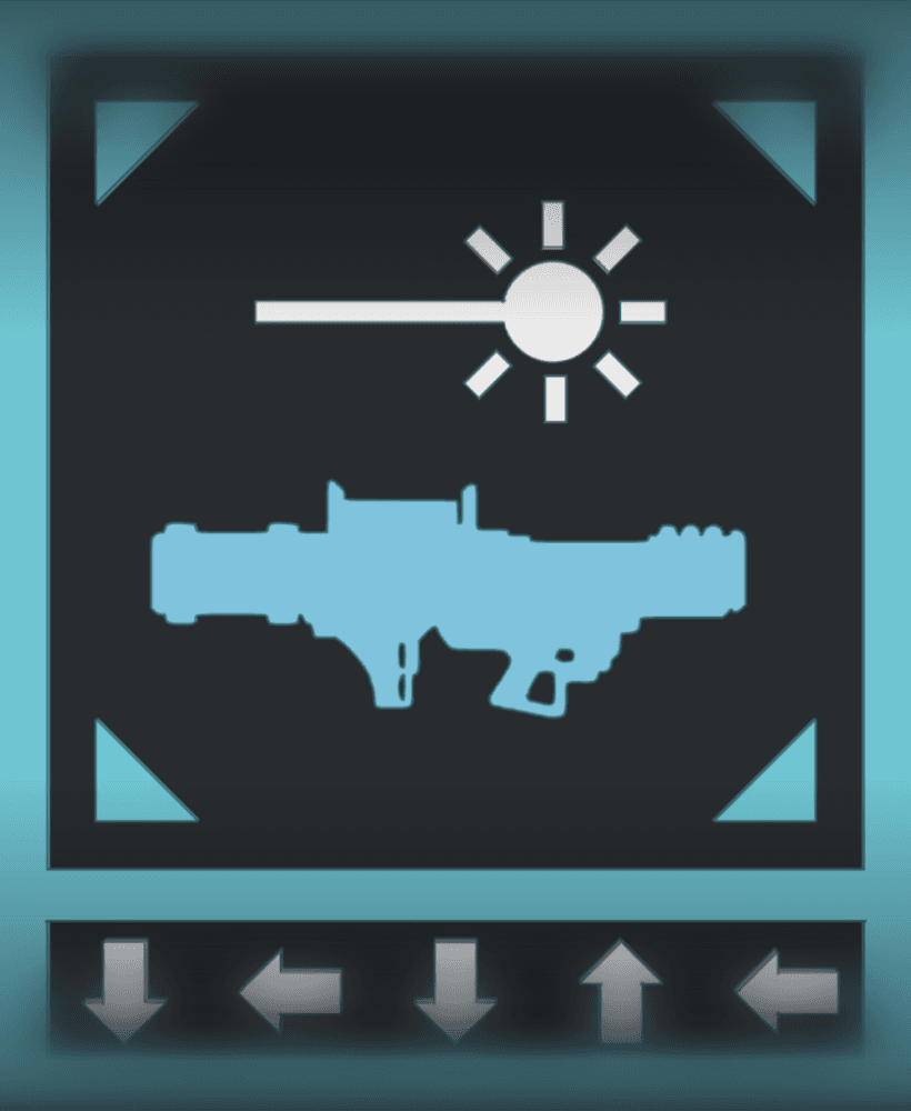 Helldivers 2 Stratagem Plaque (Laser Cannon) 3d model