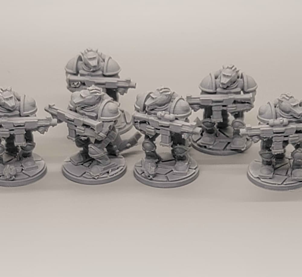 Fhw Voidfang Lore keeper Trooper pack 3d model
