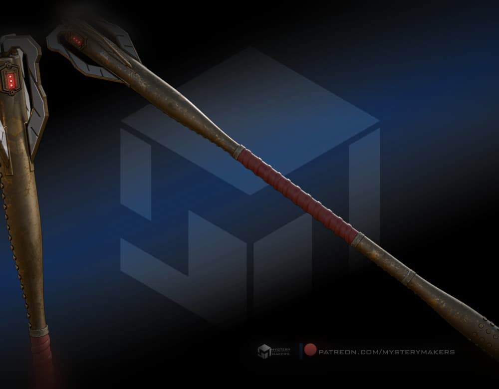 Ushar's war club 3d model