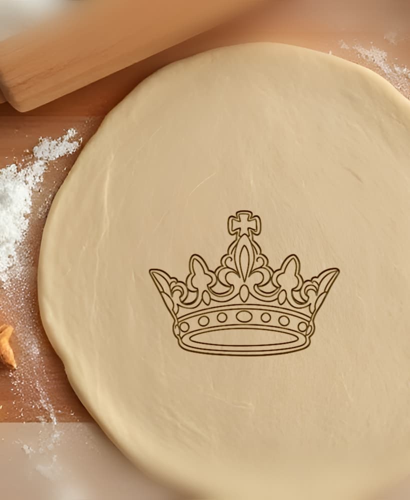 King Cookie Cutter, Biscuit Cutter 3d model