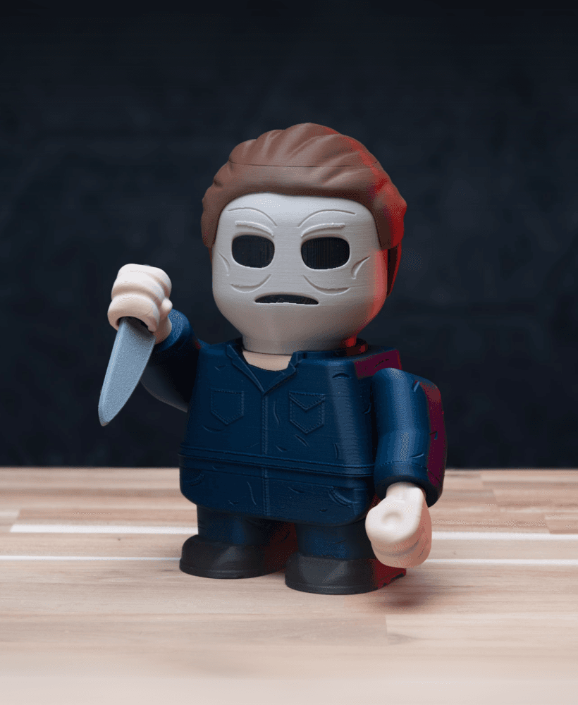 Michael Chunkers - Halloween Kit | No Supports, No AMS, No Glue 3d model
