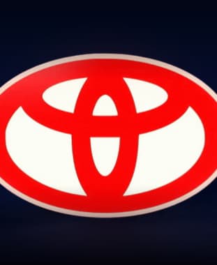 Toyota Sign – LED Strip Compatible 3d model