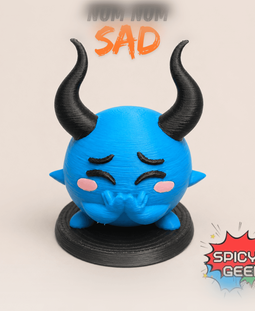 Nom Nom Sad 3d model