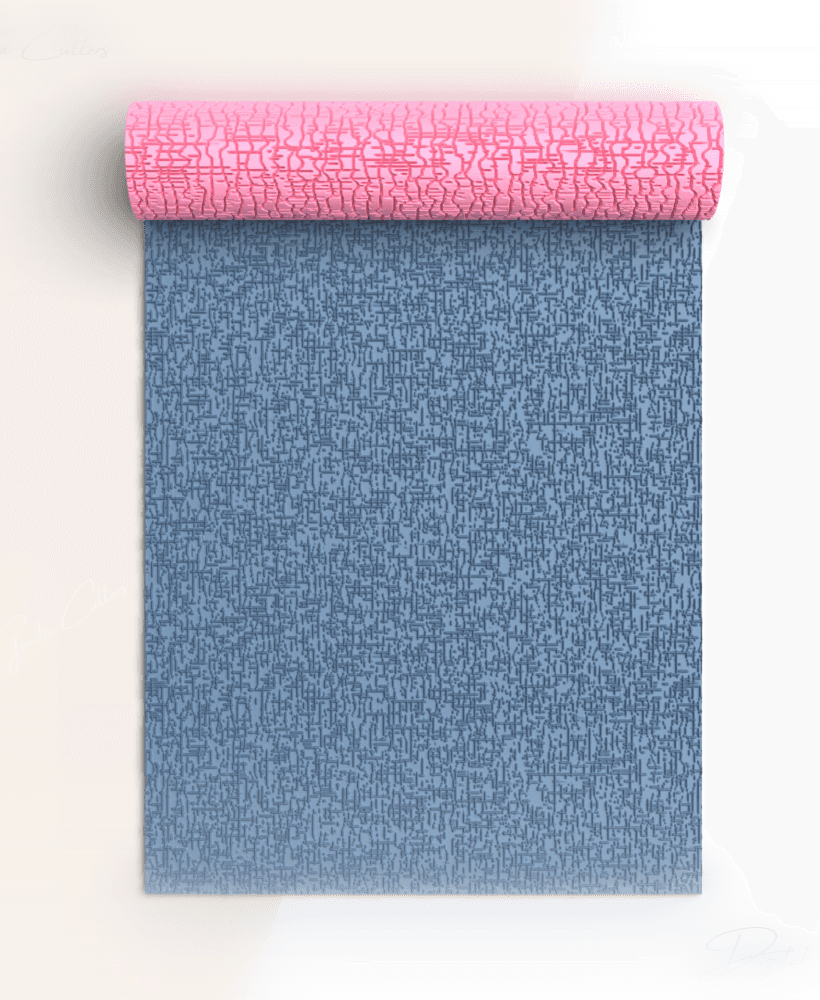Jean Texture Roller For Polymer Clay, Fabric Clay Texture Roller, Clay Tool, Printable STL, No: 781 3d model
