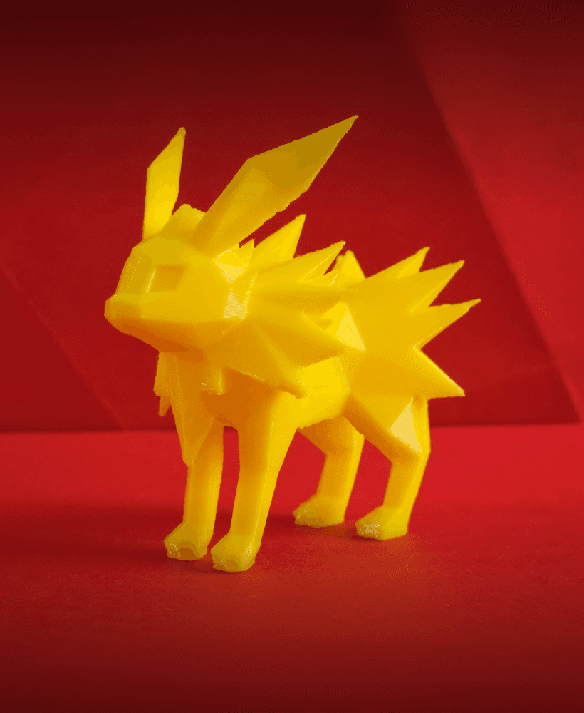Jolteon Low Poly Pokemon 3d model