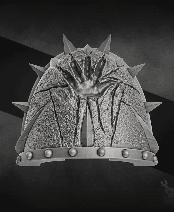 Cursed Hand Shoulder Pads 3d model