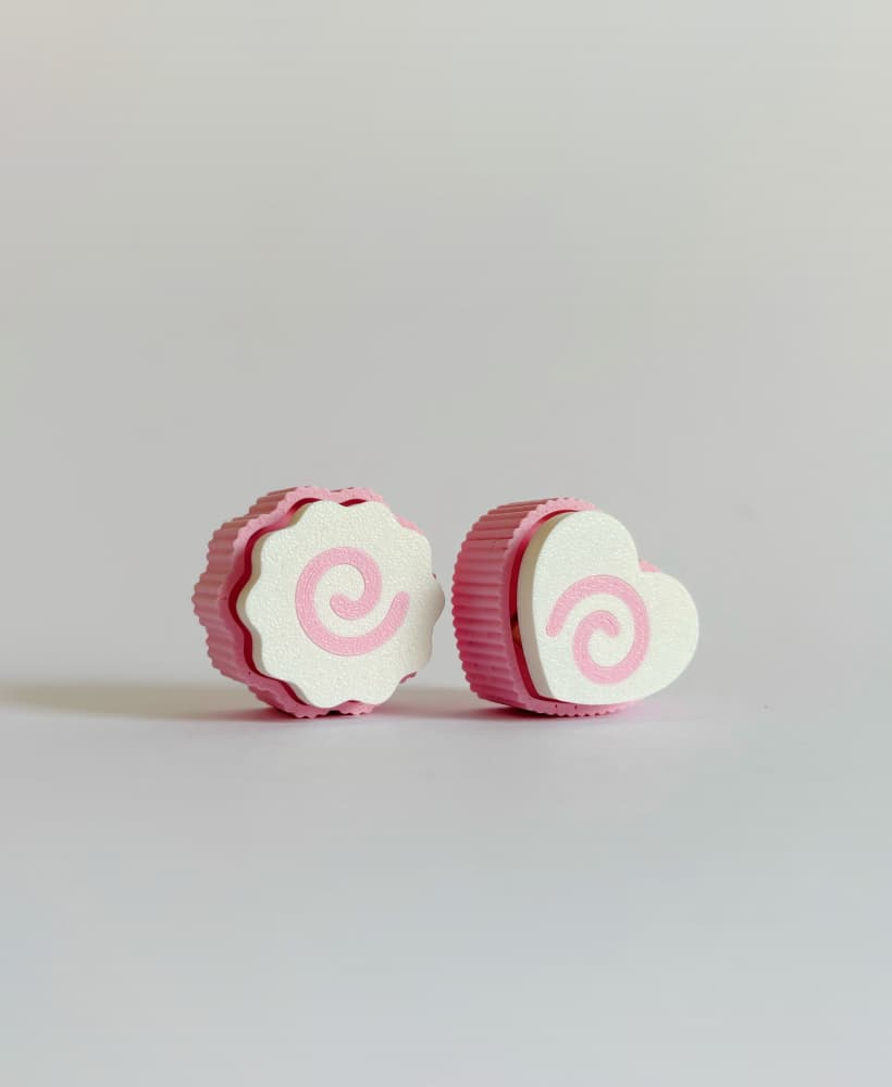 Cute Clicker Narutomaki Collection | No AMS | Print-in-place | Support-free 3d model